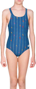 Arena DOLPHIN JR ONE PIECE SWIM PRO FL GIRL