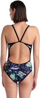 Arena WOMEN'S ARENA FUN PLANET SWIMSUIT SUPER FLY BACK WOMAN