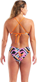 ARENA TEXTURE SWIMSUIT TIE BACK Performance WOMAN