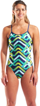ARENA TEXTURE SWIMSUIT TIE BACK Performance WOMAN