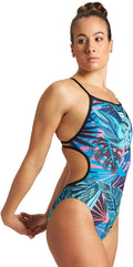 Arena SPECIAL PRINTED LACE BACK ONE PIECE WOMAN