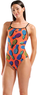 ARENA PINEAPPLES SWIMSUIT TIE BACK Performance WOMAN