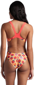 Arena WOMEN'S ARENA STRAWBERRY SWIMSUIT SWIM TECH BACK WOMAN