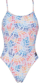 Arena SPECIAL PRINTED LACE BACK ONE PIECE WOMAN