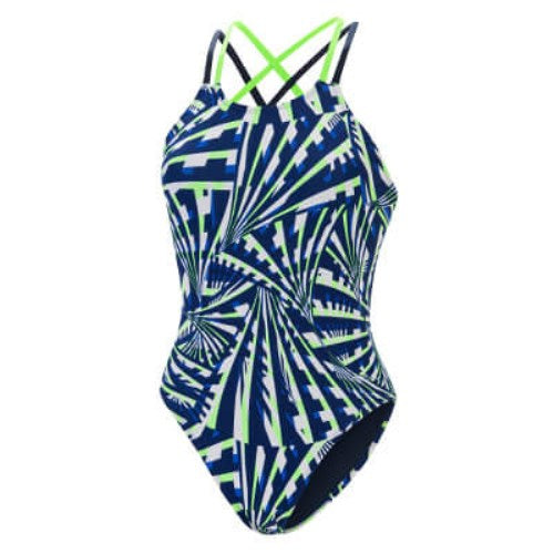DOLFIN Womens Reliance Double X Back Onepiece Swimsuit