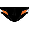 Black/Orange