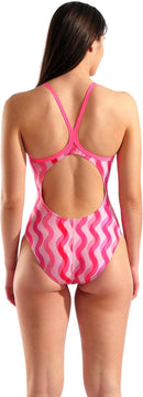 ARENA RIPPLE PRINT SWIMSUIT LIGHTDROP Performance WOMAN