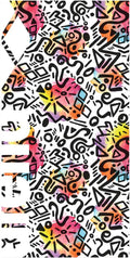 Arena ARENA GRAFFITI TOWEL Beach Essential N/A