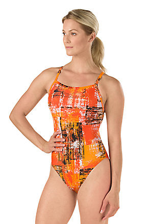 SPEEDO PowerFLEX Eco Splatter Chatter Flyback One Piece