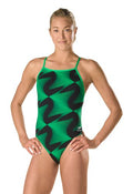 SPEEDO Endurance+ Women's Flow Control Cross Back One Piece Swimsuit