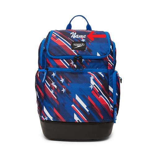 SPEEDO Printed Teamster 2.0 Backpack 35L - Name Embroidery (Optional)