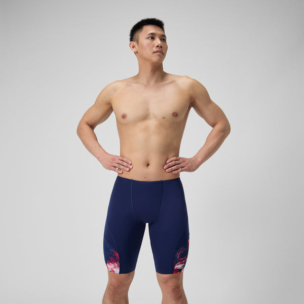 Speedo Men's Lunar Storm Jammer Swimsuit