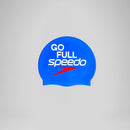 Speedo Adult Silicone Printed Cap