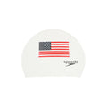 SPEEDO American Latex Flag Cap (Available in Black or White)