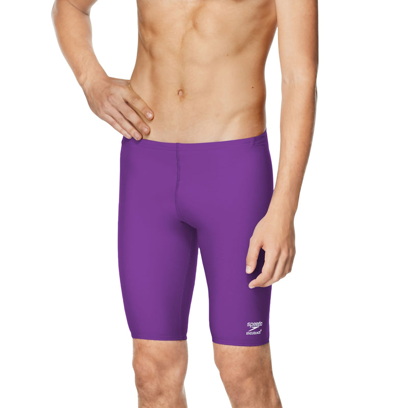 SPEEDO Male Solid Endurance+ Jammer Swimsuit -Youth