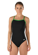 SPEEDO Endurance+ Solid Flyback Training Suit One Piece Swimsuit - Adult