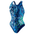 SPEEDO Female Splatter Splash Super Pro Back - Youth