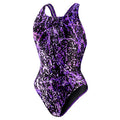 SPEEDO Female Splatter Splash Super Pro Back - Youth