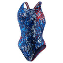 SPEEDO Female Splatter Splash Super Pro Back - Adult
