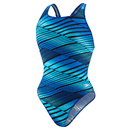 SPEEDO PowerPLUS Variegated Lanes Drop Back Youth
