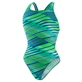 SPEEDO PowerPLUS Variegated Lanes Drop Back Adult