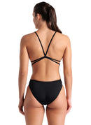 Arena Women's Diamond One Piece Swimsuit Lace Back Solid