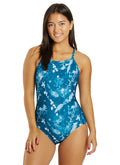 Nike Womens Hydrastrong Multi Print Cutout One Piece