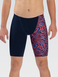 Dolfin Men's Relianc Tsunami Asymmetrical Swim Jammer