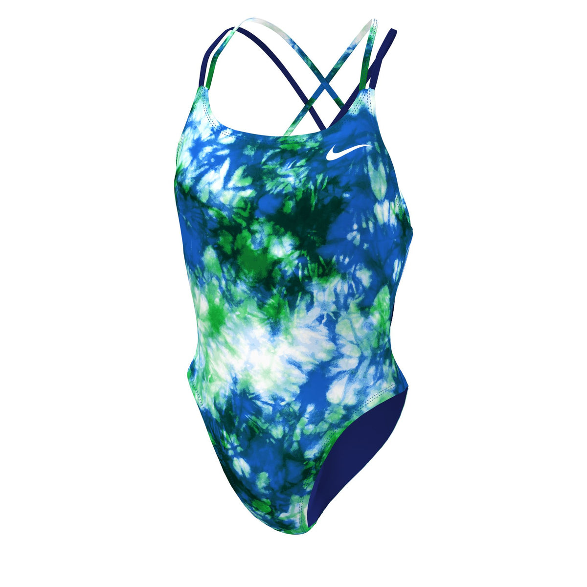 NIKE Hydrastrong Tie-Dye Spiderback One Piece