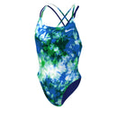 NIKE Hydrastrong Tie-Dye Spiderback One Piece