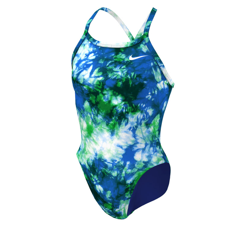 NIKE Hydrastrong Tie-Dye Crossback One Piece