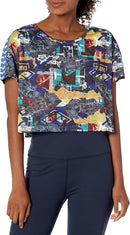 Arena WOMEN'S ARENA ICONS CROP TEE CORINNE MESH WOMAN
