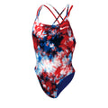 NIKE Hydrastrong Tie-Dye Spiderback One Piece