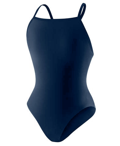 VLX Female Solid Lycra Thin Strap Swimsuit
