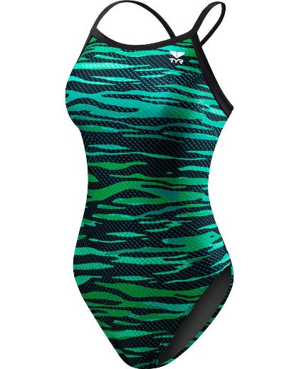 TYR Women's Crypsis Cutoutfit Swimsuit - Adult