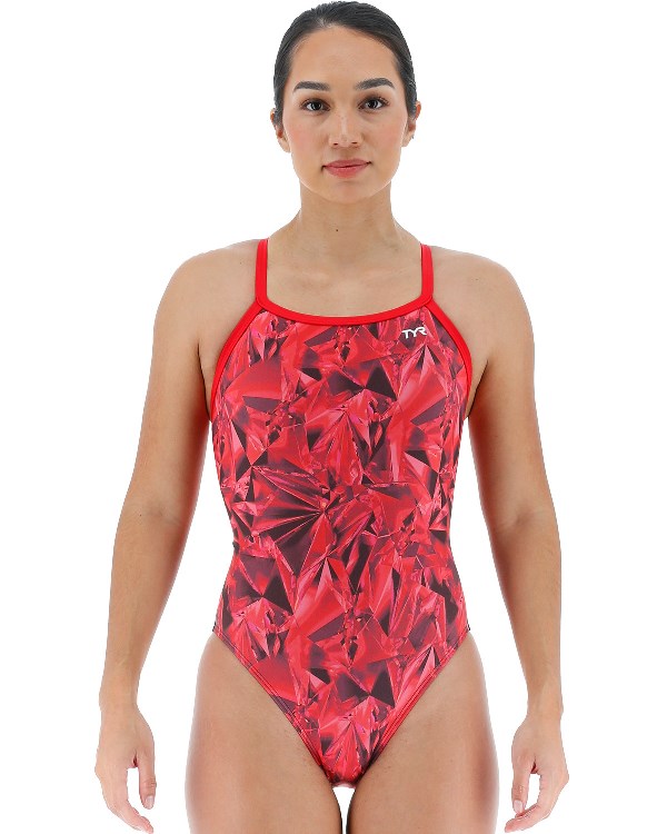 TYR Diamondfit Crystalized Swimsuit - Youth