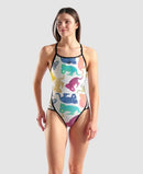 ARENA Womens In The Wild Swimsuit Super Fly Back