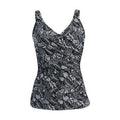 Dolfin Women's Aquashape Botanical Wrap Front Tankini Top