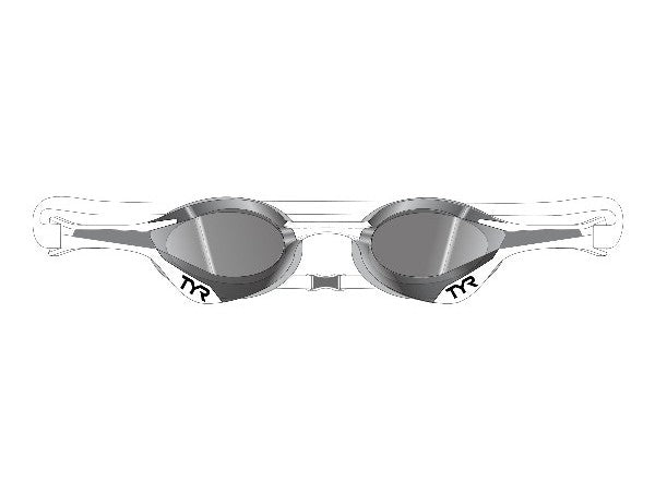 tracer goggles TYR Tracer-X Elite Racing Adult Goggle, Smoke/Black