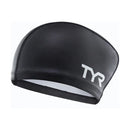 TYR Long Hair Silicone Comfort Youth Swim Cap