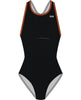 Black/Orange