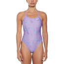 NIKE Women's Hydrastrong Lace Up Tie Back One Piece (8 prints)