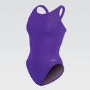 DOLFIN Women's XtraSleek Team Solid High Performance Back One Piece Swimsuit