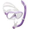 lilac/white