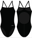 Dolfin  Fit Kit - Female Sublimated V-Back One Piece