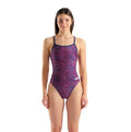 Arena Women's Snakeskin Challenge One Piece Swimsuit