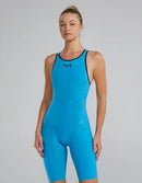 TYR Women's Venzo Solid Open Back Tech Suit Swimsuit