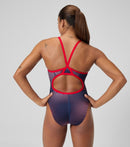 Speedo Women's Flow Flyback One Piece Swimsuit