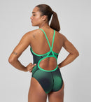 Speedo Women's Flow Flyback One Piece Swimsuit