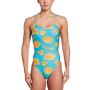 Nike Women's HydraStrong Multi Print Cutout One Piece Swimsuit